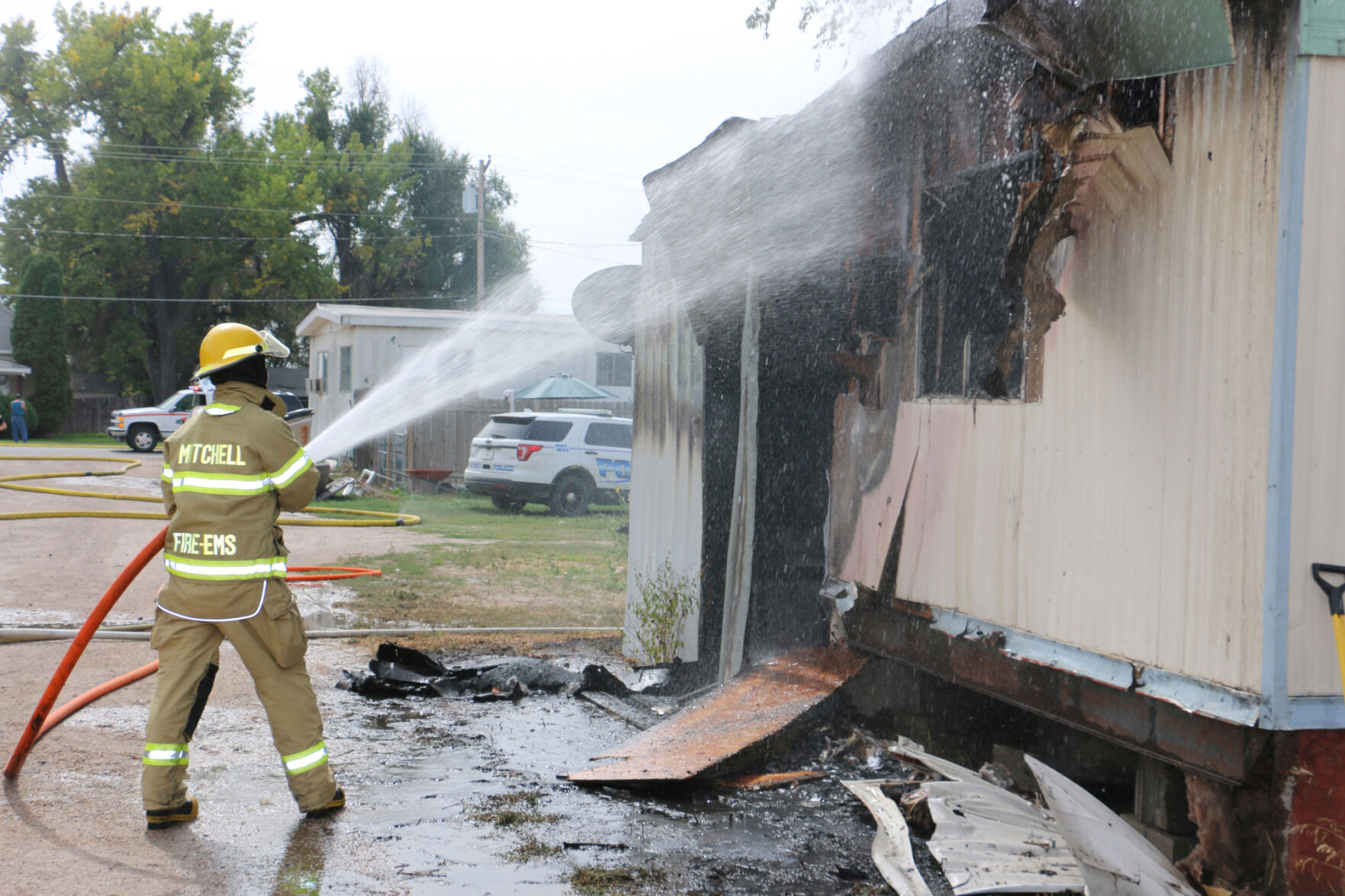 PHOTOS: Mitchell Fire